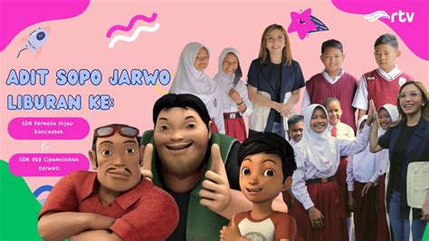 Kenalan Sama Temen Baru Adit Sopo Jarwo Di Bandung Nobar Bioskop Rtv