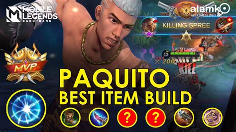 Mlbb How To Use New Hero Paquito Death Blow Gameplay Mvp Best 2021 Item