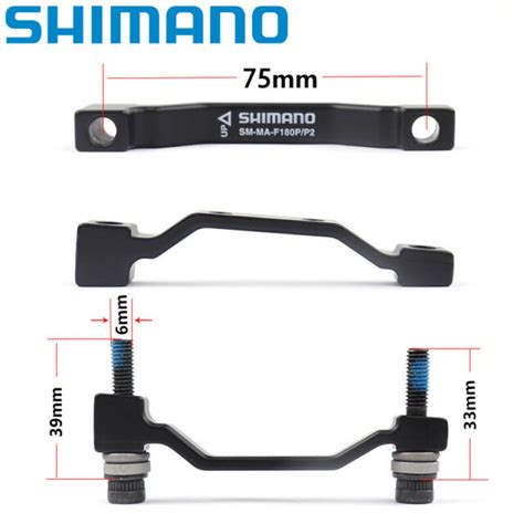 Genuine Shimano SM MA F180P P2 Disc Brake Adapter Mount Caliper For