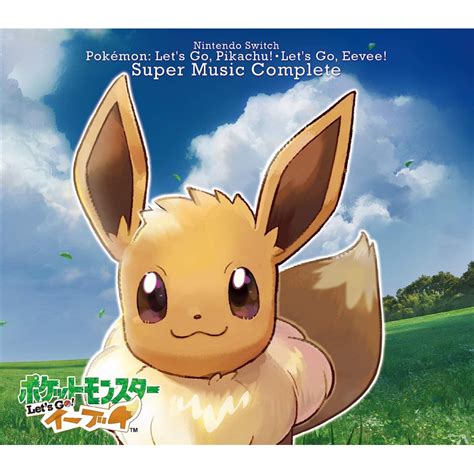 Let S Go Picachu Eevee Super Music Complete Pok Mon Meccha Japan