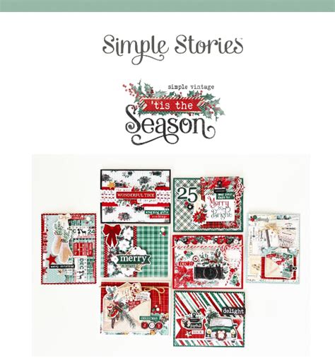 Simple Stories SV Tis The Season Cards Class