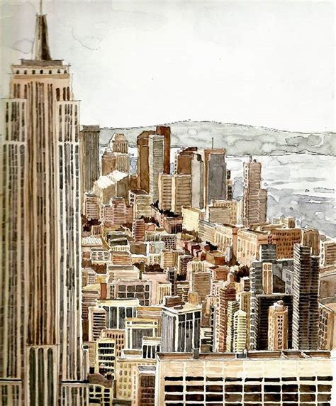 Manhattan Drawing At Explore Collection Of