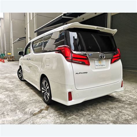 TOYOTA ALPHARD 2 5 S C Package Tag Alphard Vellfire Noah Voxy