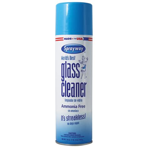 19 Oz Aerosol Ammonia Free Glass Surface Cleaner Unoclean