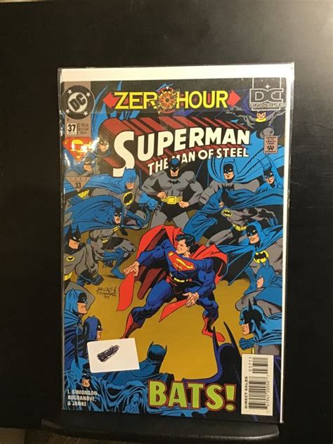 Superman The Man Of Steel 37 Dc Universe Upc Variant 1994 Comic