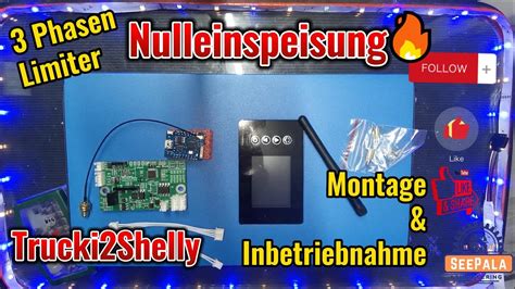 Nulleinspeisung 3 Phasen Limiter Sun 1000 2000 Mit Trucki2Shelly