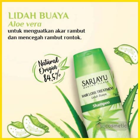 Jual Sariayu Hair Loss Treatment Lidah Buaya Shampoo Ml Shopee