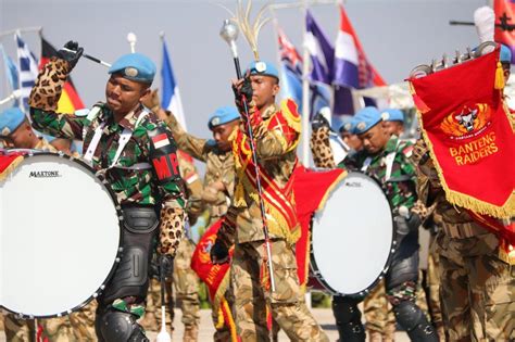 Pasukan Garuda Unifil Gelar Upacara Hut Ri Ke Di Lebanon Selatan