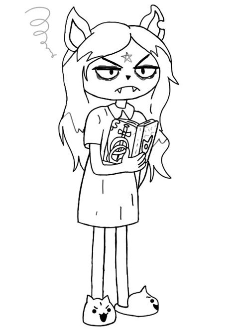 Claire Outline By Minyboy5 On Deviantart