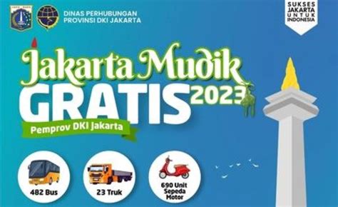 Syarat Dan Cara Daftar Online Mudik Gratis Pemprov Dki Jakarta