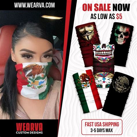 Stylish Mexico Face Masks