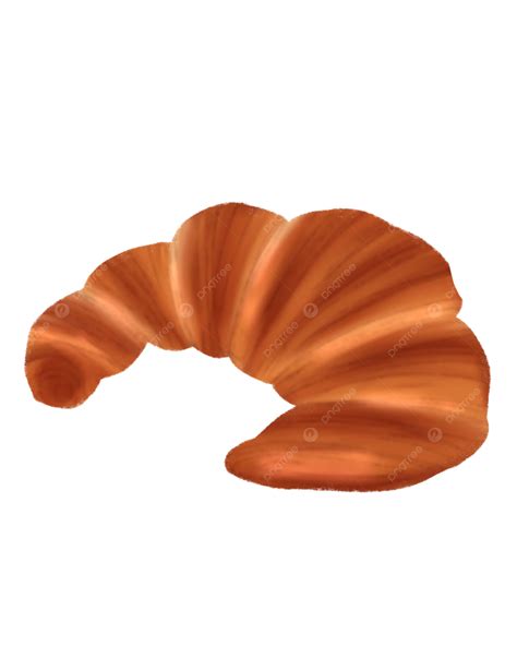 Ilustración De Postre De Croissant De Mantequilla Simple Png Dibujos Cuerno Manteca Pasteles