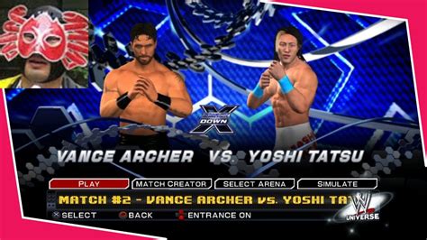 WWE SmackDown Vs Raw 2011 Vance Archer Vs Yoshi Tatsu YouTube