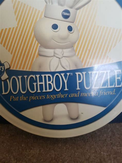 Pillsbury Doughboy Jigsaw Puzzle In Collectible Metal Tin 2000 Ebay