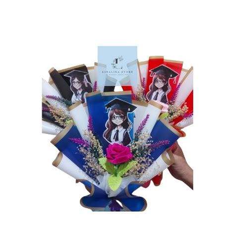 Buket Topper Wisuda Buket Wisuda Bouquet Topper Wisuda Buket