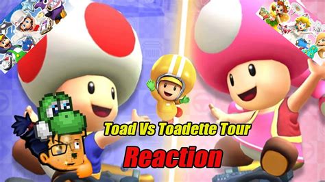 UPDATE Toad Vs Toadette Tour Reaction Spotlights Special Pipes