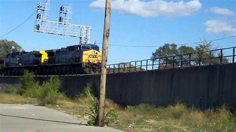 Csx Coal Train Part 1 Of 2 Railfanning In Dayton Ohio Youtube