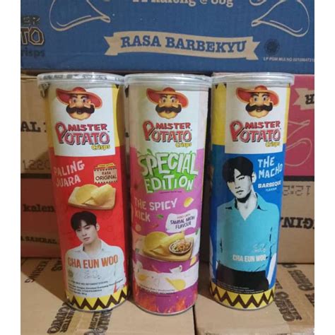 Gr Potato Mister For Crisps X Cha Eun Woo Shopee Malaysia