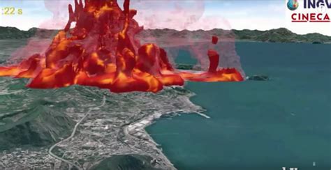 L Eruzione Del Vulcano Dei Campi Flegrei Il Disastro Simulato In Un Video