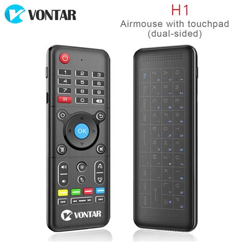 Aliexpress Buy VONTAR 2 4GHz H1 Wireless Air Mouse Mini Keyboard