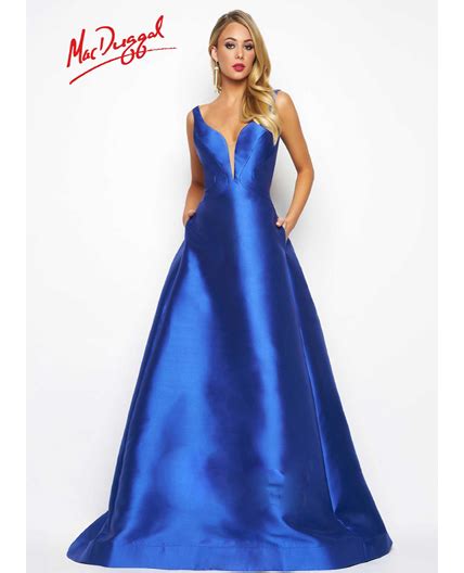 Royal Blue Ball Gown Macduggal Evening Gowns Miami Macduggal Evening