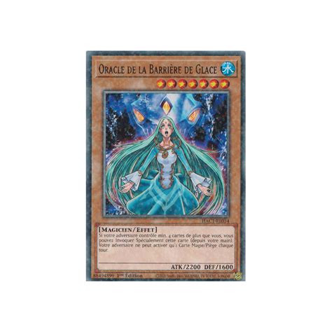 Oracle De La Barri Re De Glace Hac Fr V Dnpr Carte Yu Gi