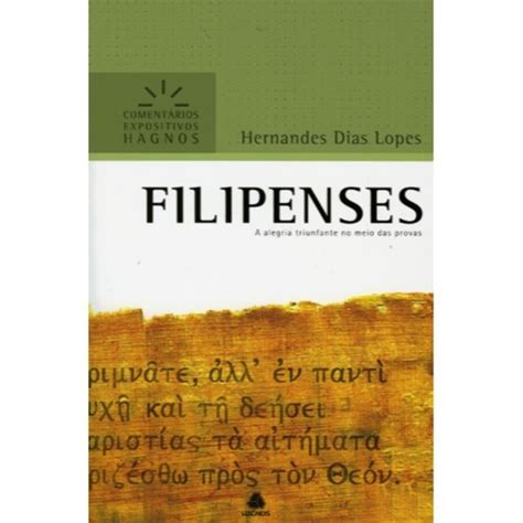 FILIPENSES Hernandes Dias Lopes LPC Loja Virtual