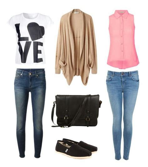 Two cute outfits, one pair of TOMS♥ | Fashion, Clothes, Casual outfits