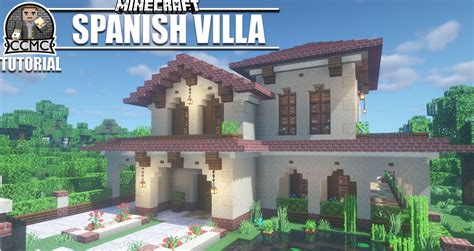 Minecraft Spanish Villa Tutorial Villa Minecraft Minecraft Mansion