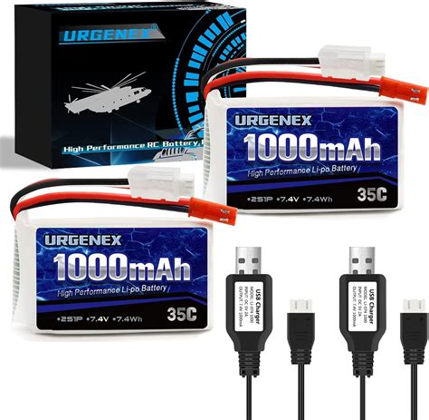 Urgenex S Lipo Akku V Lipo Mit Jst Stecker Rc Lipo Batterien C