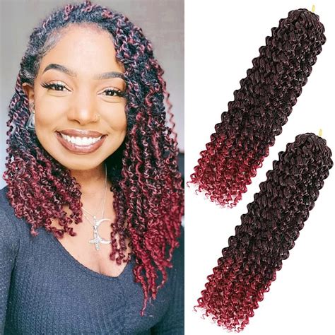 Amazon Passion Twist Hair Inch Water Wave Crochet Hair For