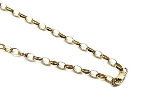 Secondhand 9ct Yellow Gold Belcher Chain 20 Inch At Segals Jewellers