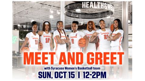 Syracuse Womens Basketball Team Will Hold Clinic Sunday At Dicks