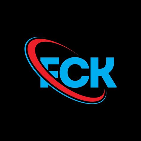 logotipo de fck carta fck diseño del logotipo de la letra fck