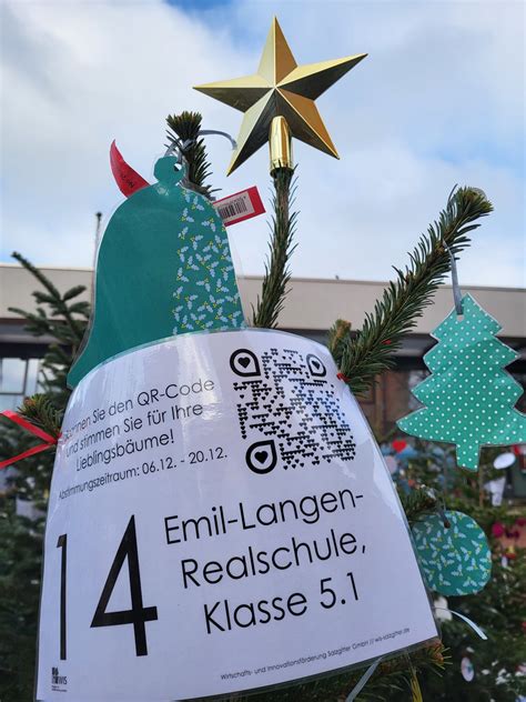 Weihnachtsbaumwettbewerb Der Klasse 5 1 Emil Langen Realschule Salzgitter