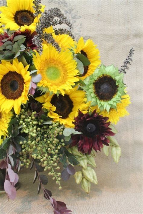 Simple Sunflower Arrangements