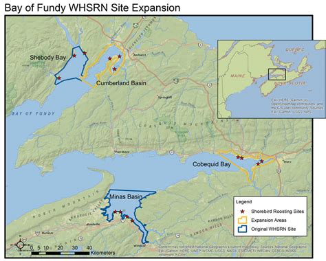 Bay Of Fundy Canada Map Map