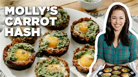 Molly Yeh S Carrot Hash With Eggs And Pesto Girl Meets Farm Food Network Youtube