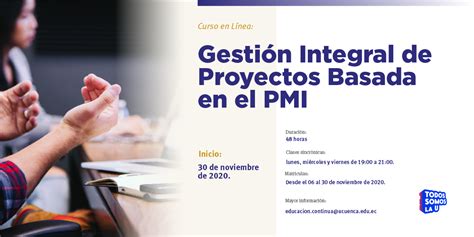 GESTIÓN INTEGRAL DE PROYECTOS BASADA EN EL PMI