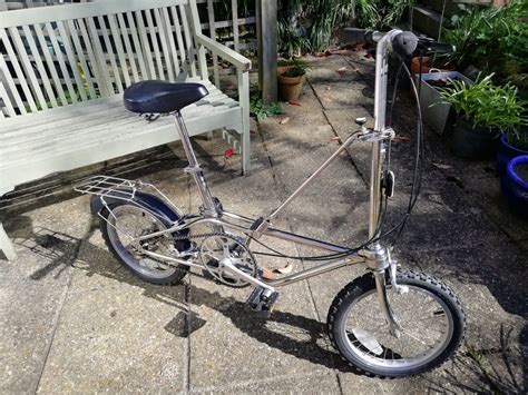 Dahon California Rare Vintage Folding Bike Stainless Steel Sturmey