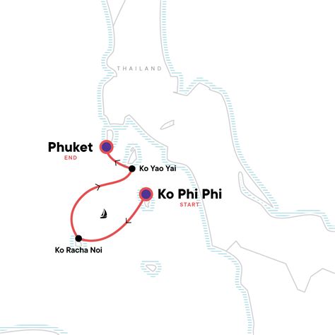 Tour Sailing Thailand Ko Phi Phi To Phuket G Adventures 21919