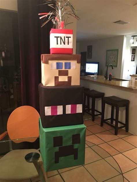 Minecraft Party Decorations Diy Minecraft Party Decorations