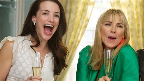 And Just Like That Kristin Davis Shrugs Off The Kim Cattrall Controversy