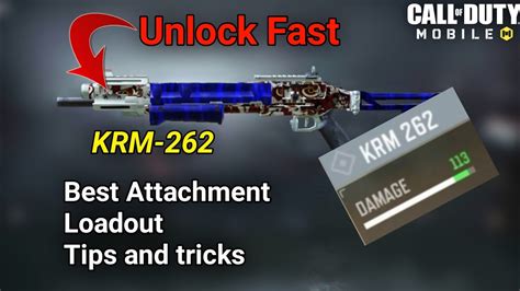 Cod Mobile Krm Best Attachment How To Get Krm Shotgun In Cod Mobile