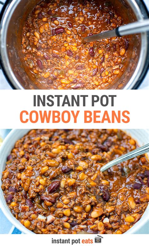 Instant Pot Cowboy Beans Recipe