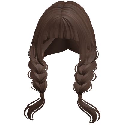 Trenzas de núcleo de cabaña marrón Roblox