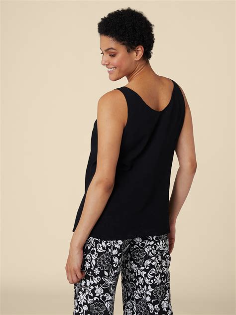 TOP IN CREPE DE CHINE