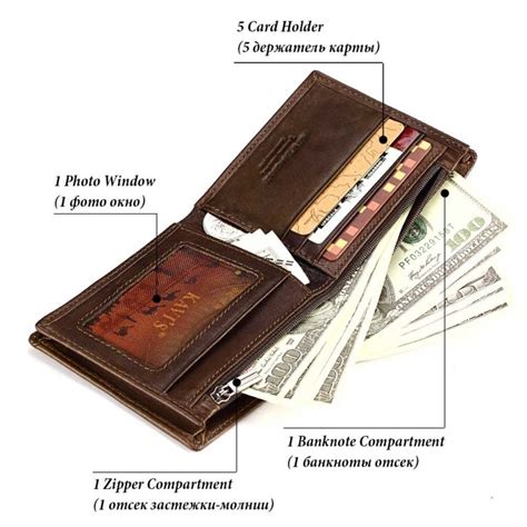 Wa14b Kavis Genuine Leather Wallet Retailbd