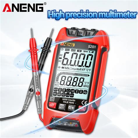 Aneng Sz Sz Count Digital Multimeter Auto Range True Rms