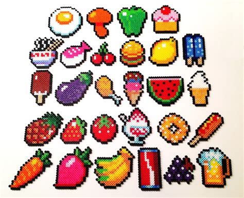 Idea 35+ Easy Perler Bead Food